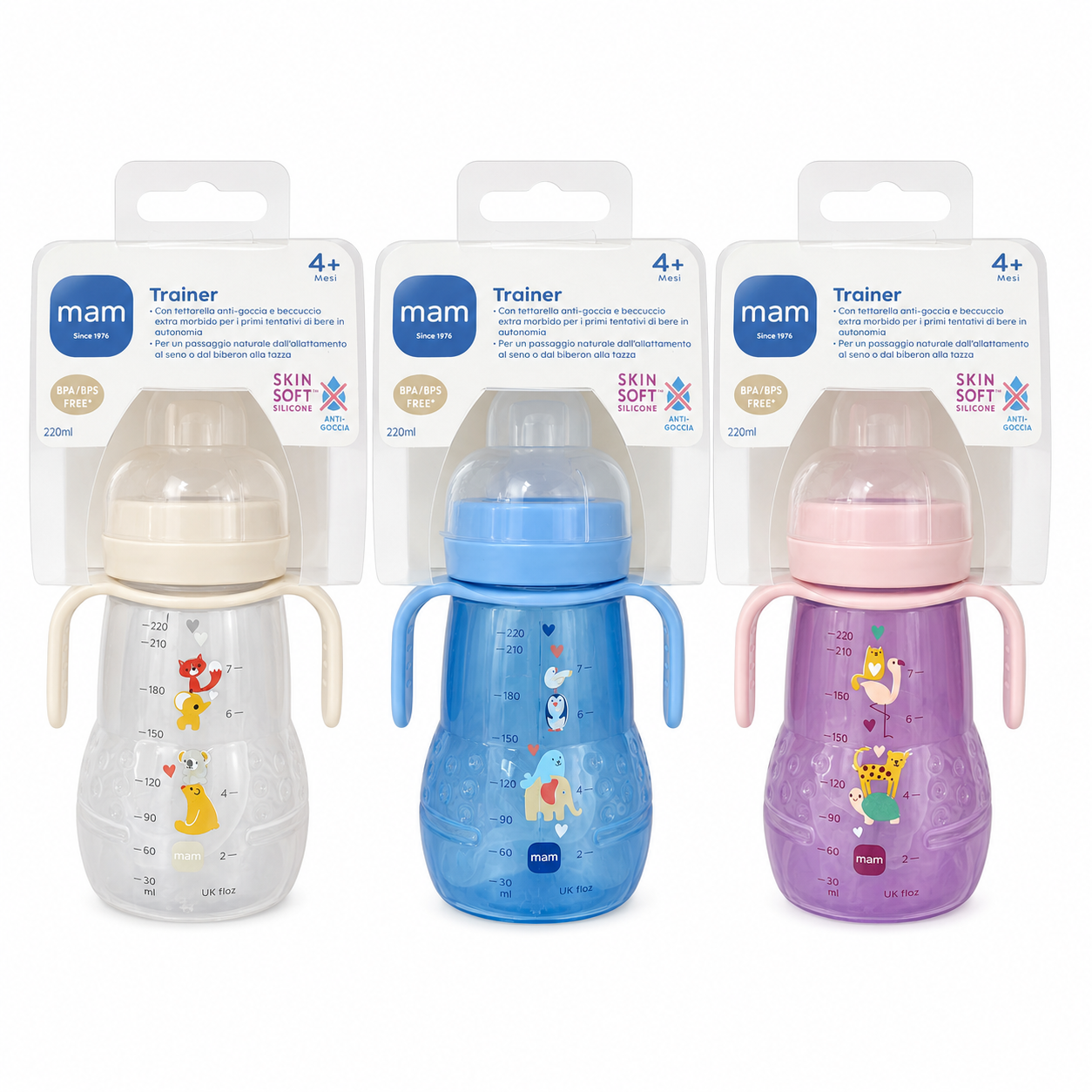 MAM Trainer 4M+ 220ml