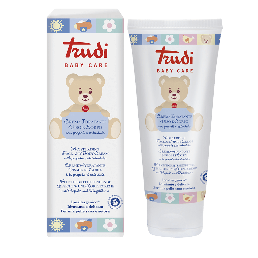 Trudi baby care crema idratante viso e corpo 100ml