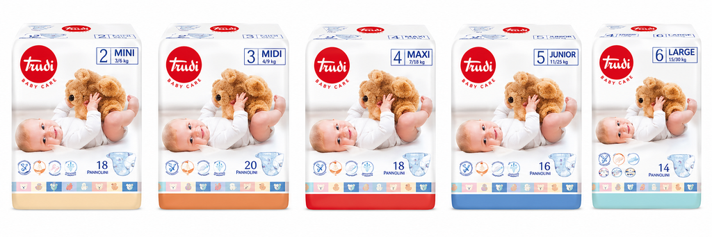 Trudi baby care pannolini
